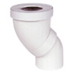 Nicoll WC-Muffe verstellbar D 100 mm PVC weiß