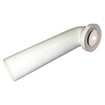 Nicoll langer WC-Bogen 90° T 90 mm L 400 mm PVC weiß